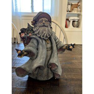 Vintage Gare Ceramic Mold #1567 Antique Santa 10.5 Inch Tall